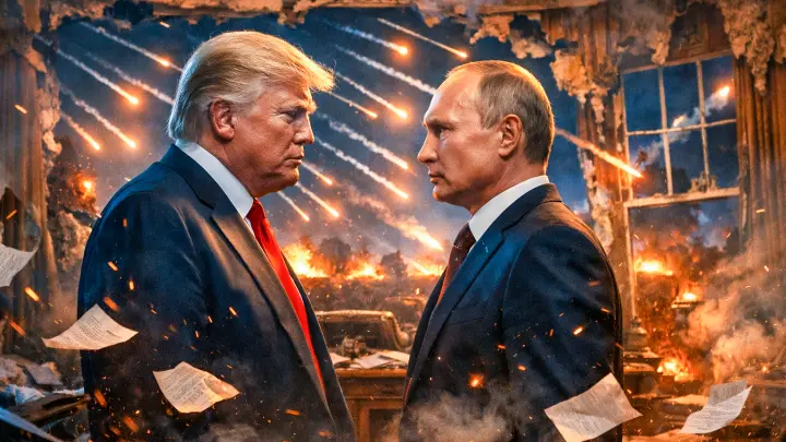 Путин был строг с Трампом: Это в официальные хроники не попало Путин был строг с Трампом: Это в официальные хроники не попало