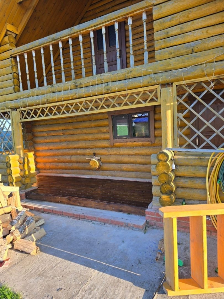 Полы на открытой веранде за 7К. Мой опыт.