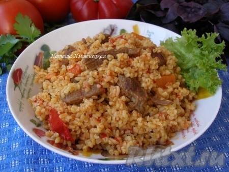 Мясо с булгуром: 4 отзыва и 14 фото в рецепте