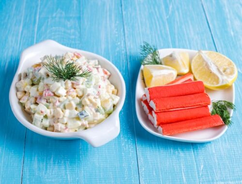 Рецепты салатов из крабовых палочек